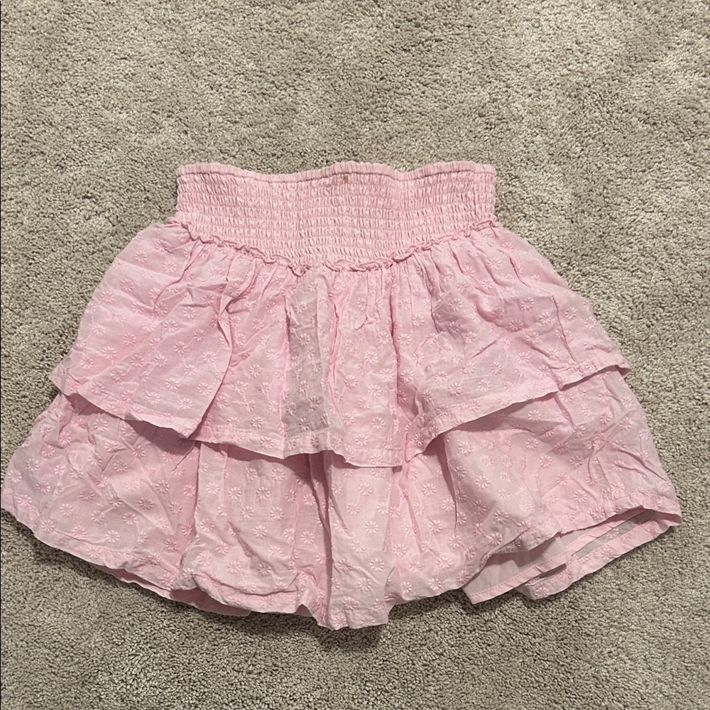 Hollister Light Pink A-Line Skirt